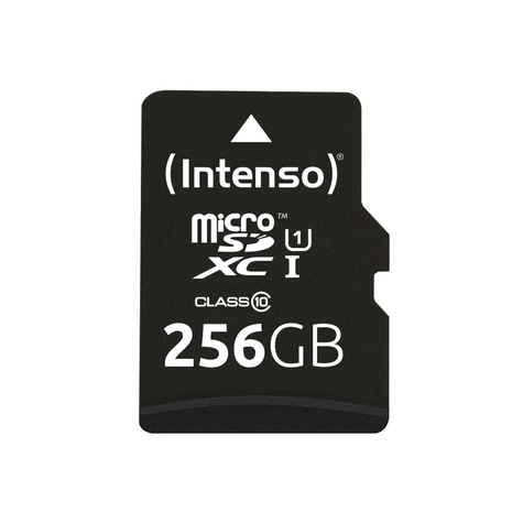 Intenso Micro Secure Digital Kártya Micro Sd Class 10 Uhs-I, 256 Gb Memóriakártya