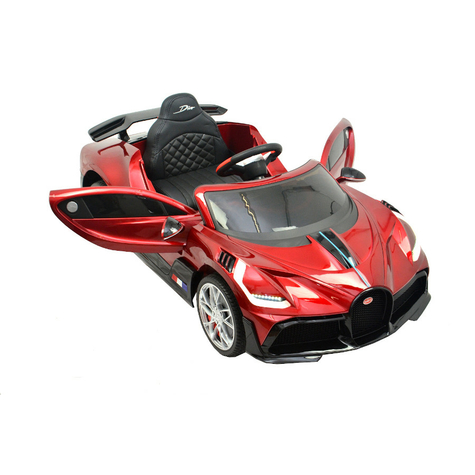 Gyermek Jármű - Elektromos Autó Bugatti Divo - Licencelt - 12v7ah, 2 Motor- 2,4ghz Távirányító, Mp3, Bőr Ülés+Eva+Festett