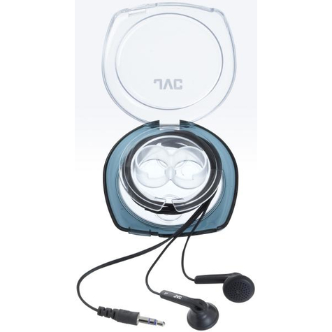 Jvc Fülhallgató - Fülhallgató - Fülbe Dugható - Fekete - Vezetékes - Fülbe Tekerhető - 20 - 20000 Hz