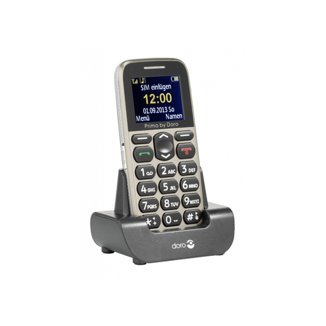 Doro Primo 215 - Sáv - Egy Sim-Kártya - 4,32 Cm (1,7 Hüvelyk) - Bluetooth - 1000 Mah - Bézs Színű