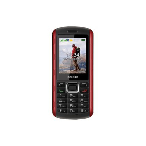 Bea-Fon Al560 - Sáv - 6,1 Cm (2,4 Hüvelyk) - 1,3 Mp - Bluetooth - 1450 Mah - Fekete - Piros