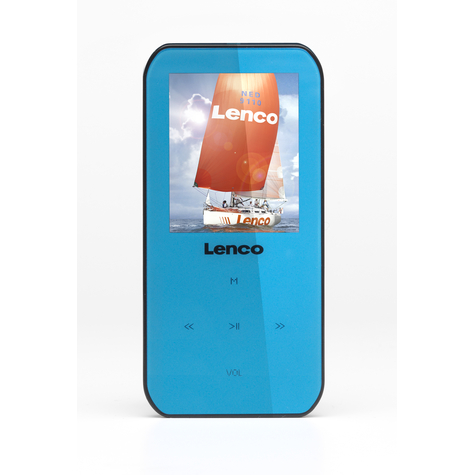 STL Xemio 655 4GB kék - MP3 lejátszó - 4 GB