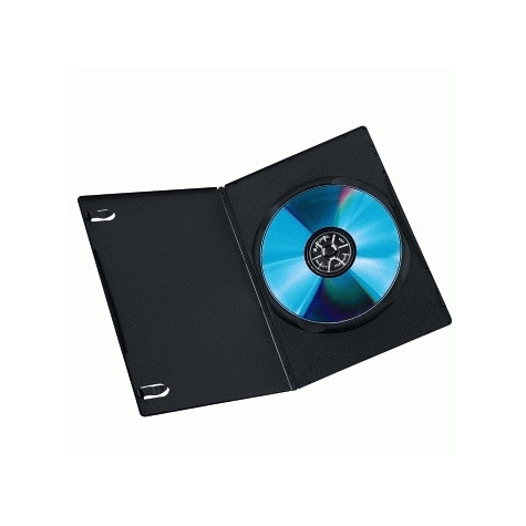 Hama Dvd Slim Box 10 - Fekete - 1 Lemez - Fekete