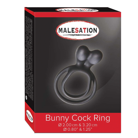 Malesation Bunny Cock Ring (Ø 2,00 Cm És 3,20 Cm)