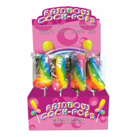 Rainbow Cock Pop (12 Darabos Kijelző)