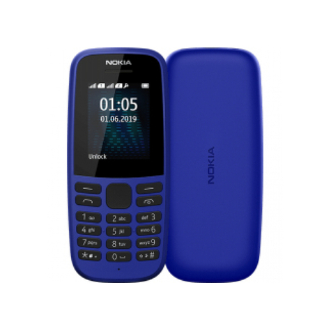 Nokia 105 Dual Sim (2019) Kék