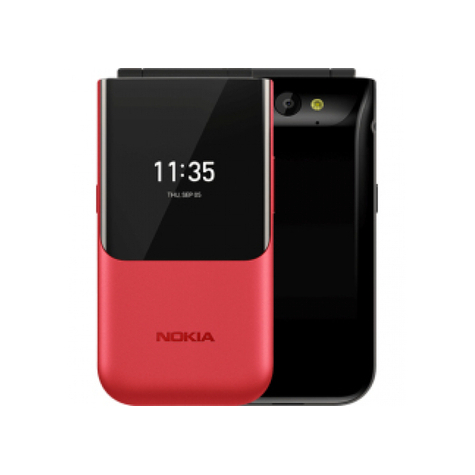 Nokia 2720 Flip Dual SIM piros