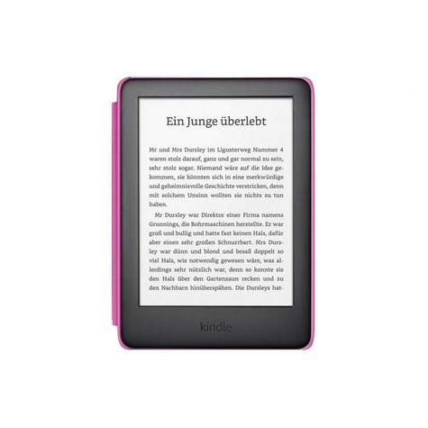 Amazon Kindle Kids Edition 6" 2019 8gb Pink Incl. Cover - E-Book-Reader - 8 Gb