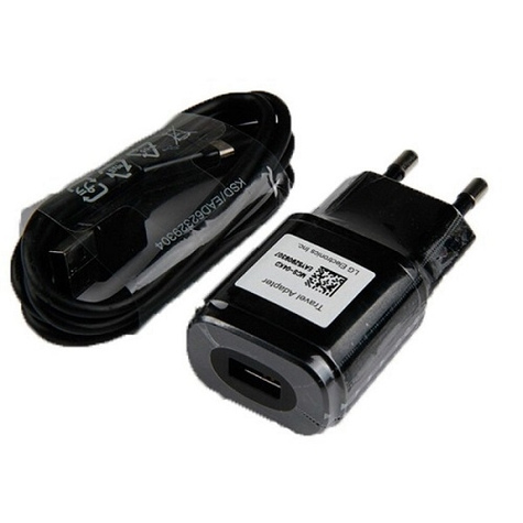 Lg Mcs 04er + Dk 100m Hálózati Adapter Usb + Micro Usb Töltőkábel Fekete