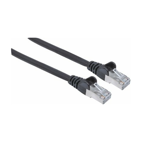 Intellinet Network Cable, Cat6a-St., Cat7 Cable, Cu, S/Ftp, Lsoh, 0.5 M, Black