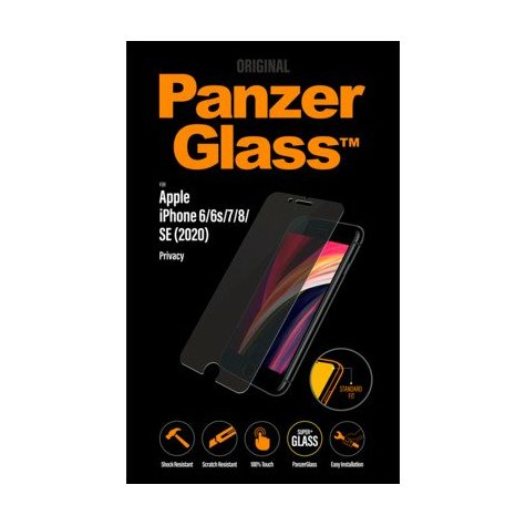 Panzerglass Apple Iphone 6/6s/7/8/Se (2020) Adatvédelem Standard Fit