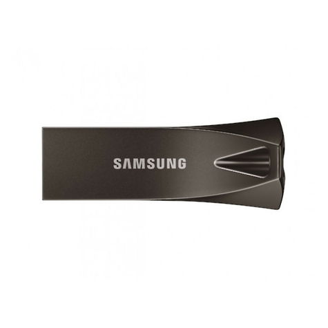 Samsung Usb Flash Meghajtó Bar Plus 128gb Titan Szürke Muf-128be4/Apc Muf-128be4/Apc