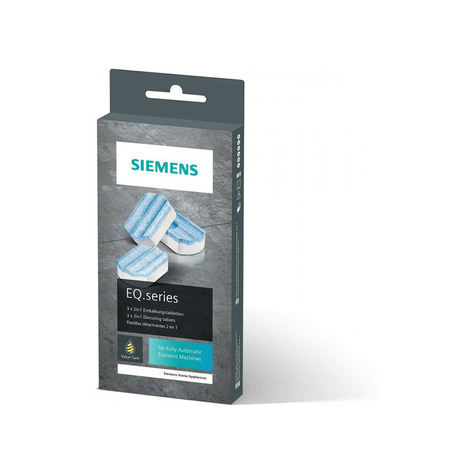 Siemens Eq.Series 2in1 Vízkőtelenítő Tabletta 3x36g Tz80002a