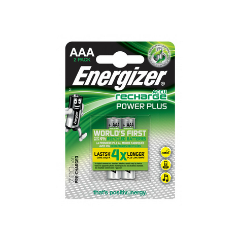 Energizer Újratölthető Akkumulátor Aaa Hr03 Micro 700mah 2db. E300626500