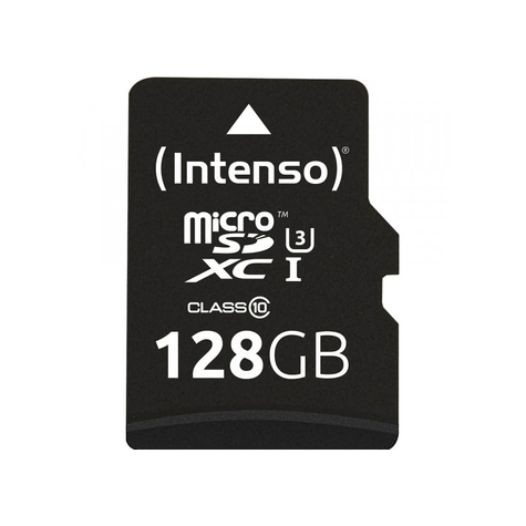 Intenso Secure Digital Card Micro Sd Uhs-I Professional 128 Gb Memóriakártya