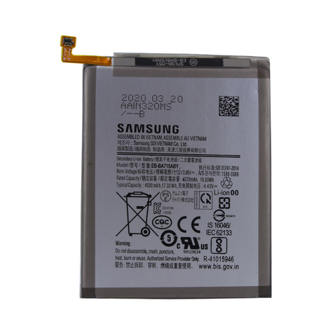 Samsung Ebba715ab A715f Galaxy A71 Liion Akkumulátor 4500mah