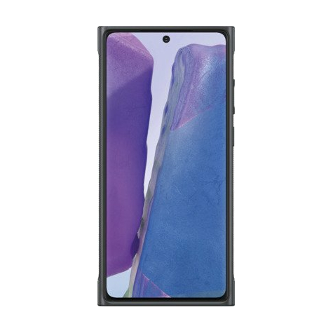 Samsung Átlátszó Védőborító Galaxy Note20, Fekete