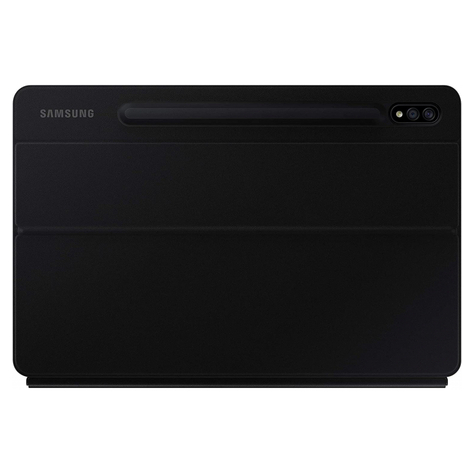 Samsung Book Cover Billentyűzet Galaxy Tab S7+, Fekete