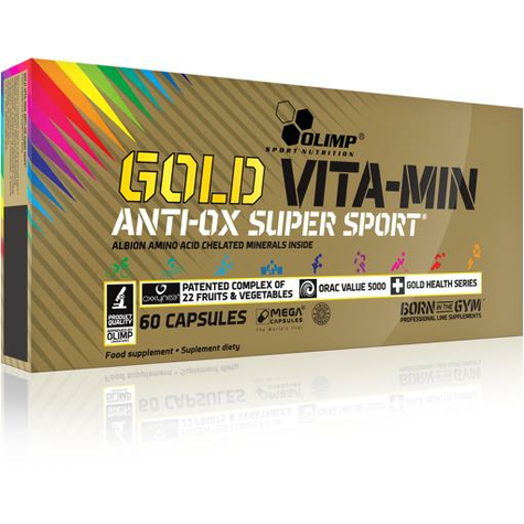 Olimp Gold Vita-Min Anti-Ox Szuper Sport, 60 Kapszula