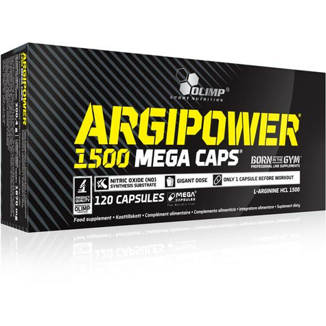 Olimp Argi Power 1500 Mega Caps, 120 Capsules