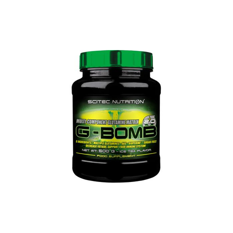 Scitec Nutrition G-Bomb 2.0, 500 G-Os Doboz