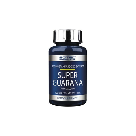 Scitec Essentials Super Guarana, 100 Tabletta Adagja
