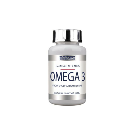 Scitec Essentials Omega 3, 100 Capsules Can