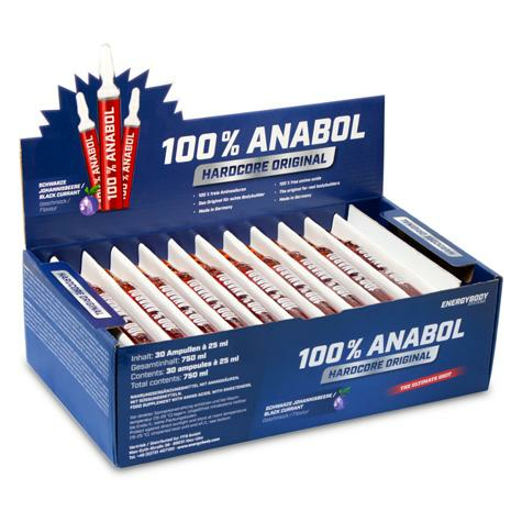 energybody 100% anabolikus, 30 x 25 ml-es ampullában