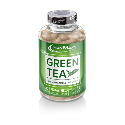 Ironmaxx Green Tea, 130 Capsules Can