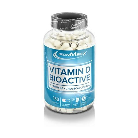 Ironmaxx Vitamin D Bioactive, 150 Capsules Dose
