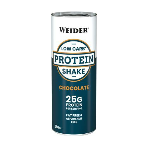 Joe Weider Low Carb Protein Shake, 24 X 250 Ml Cans