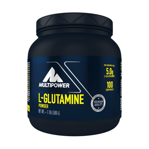 Multipower L-Glutamin Por, 500 G-Os Dobozban