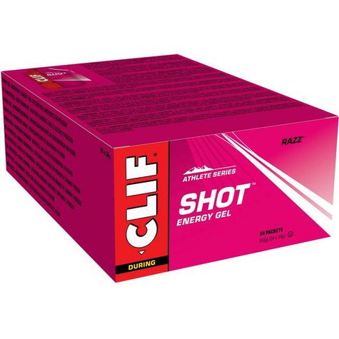 Clif Shot Energy Gel, 24 X 34 G Sachet