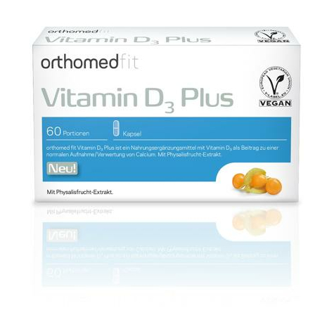 Orthomed Fit D3 Vitamin Plus Kapszula, 60 Napi Adag (V963-30)