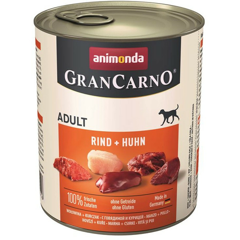 Animonda Dog Grancarno,Carno Felnőtt Marhahús-Csirke 800g D