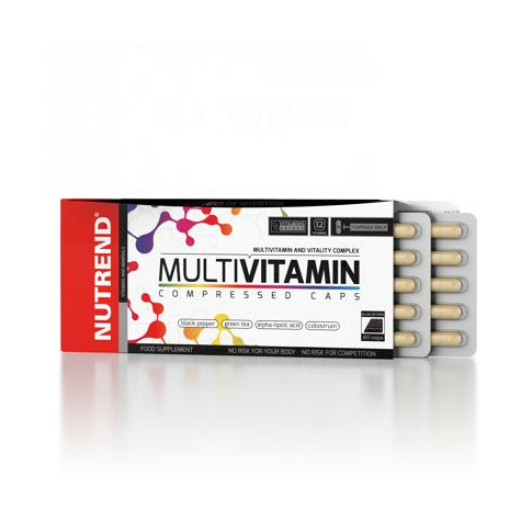 Nutrend Multivitamin Tömörített Kapszula, 60 Kapszula