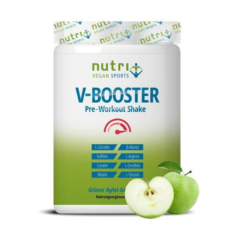 Nutri+ Vegan V-Booster Powder, 500 G Can