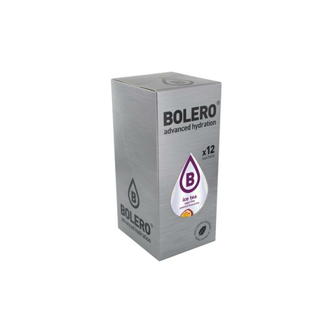 Bolero Drinks Ice Tea Drink Powder, 12 X 8 G Sachets