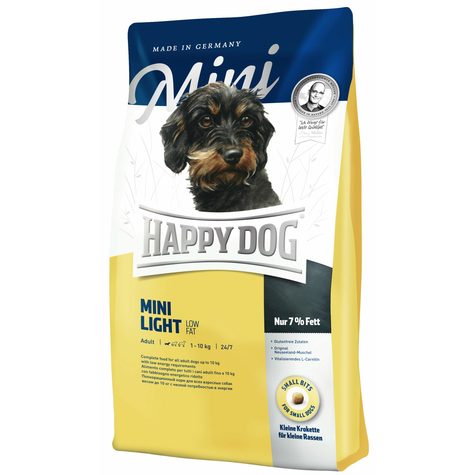 Happy Dog,Hd Sup.Mini Light Alacsony Zsírtartalmú 4kg