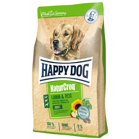 Happy Dog,Hd Naturcroq Bárány+Rizs 15kg