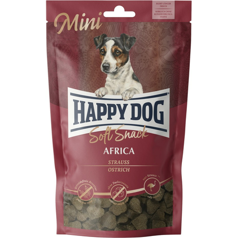 Happy Dog,Hd Snack Soft Mini Afrikai 100g