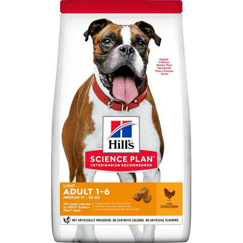 Hills,Hillsdog Ad Light Csirke 2,5kg