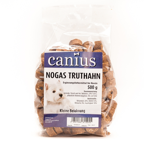 Canius Snackek,Canius Nogas Truthahn 500 G