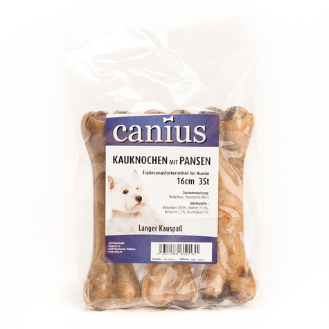 Canius Snack, Can.Chew Bone W.Rumen 16cm 3db