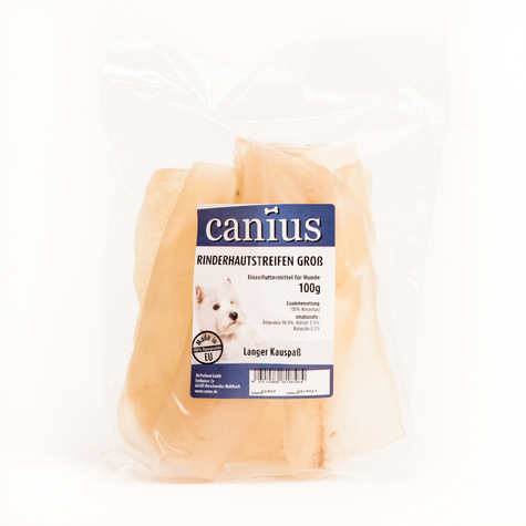 Canius Snackek,Can.Beef Skin Mush.Large 100g