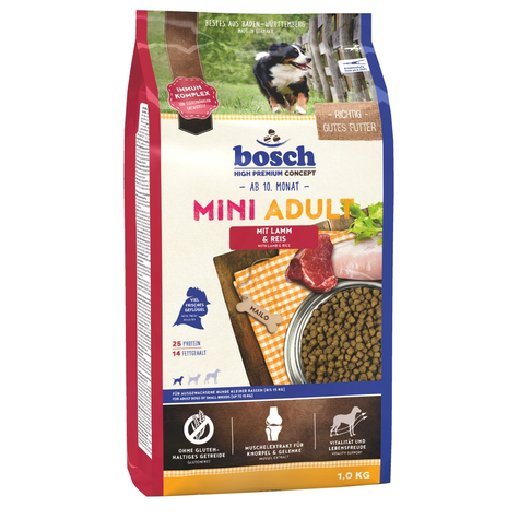 Bosch,Bosch Mini Bárány+Rizs 1kg