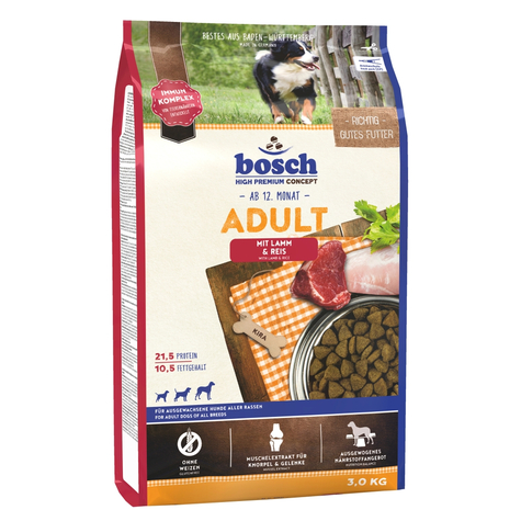 Bosch,Bosch Bárányhús+Rizs 3kg