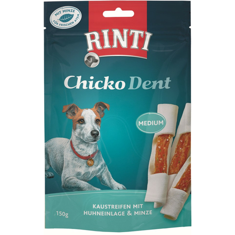 Finnern Rinti Snack,Rinti Chicko Dent Minzmed 150g