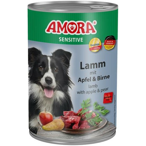 Amora,Amora Dog Sensi Bárány+Csészék 400gd