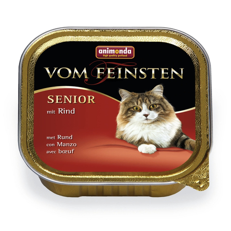 Animonda Cat Of The Finest,V.F. Senior Marhahússal 100g S